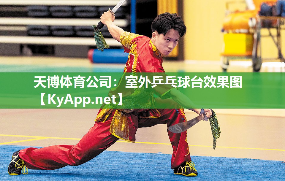 天博体育公司：室外乒乓球台效果图